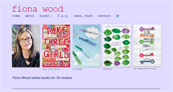 Desktop Screenshot of fionawood.com