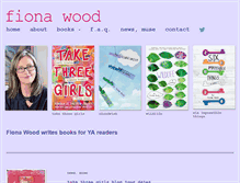 Tablet Screenshot of fionawood.com